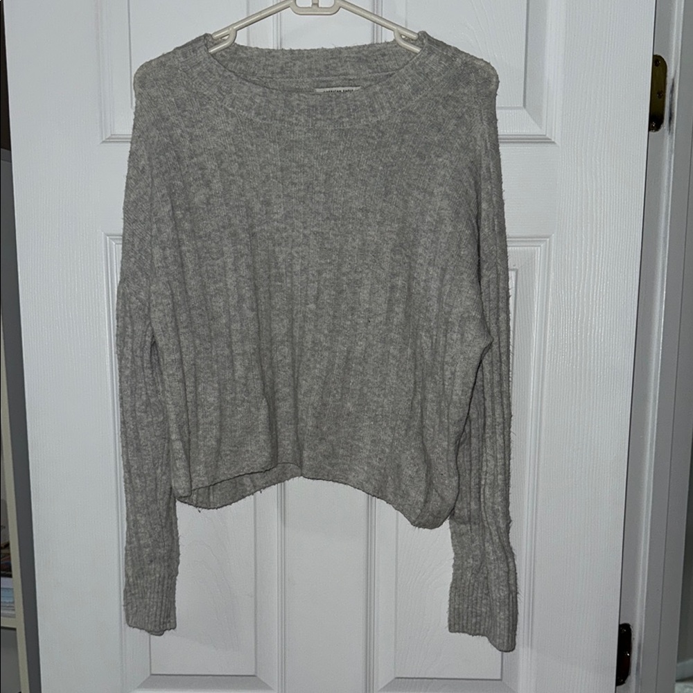 American Eagle Outfitters Gray Sweater